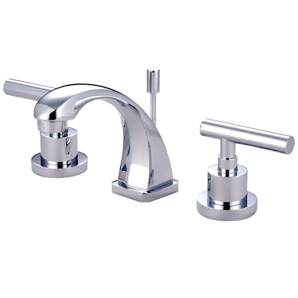 KS4941CML Manhattan 8" Widespread Bathroom Faucet, Polished Chrome